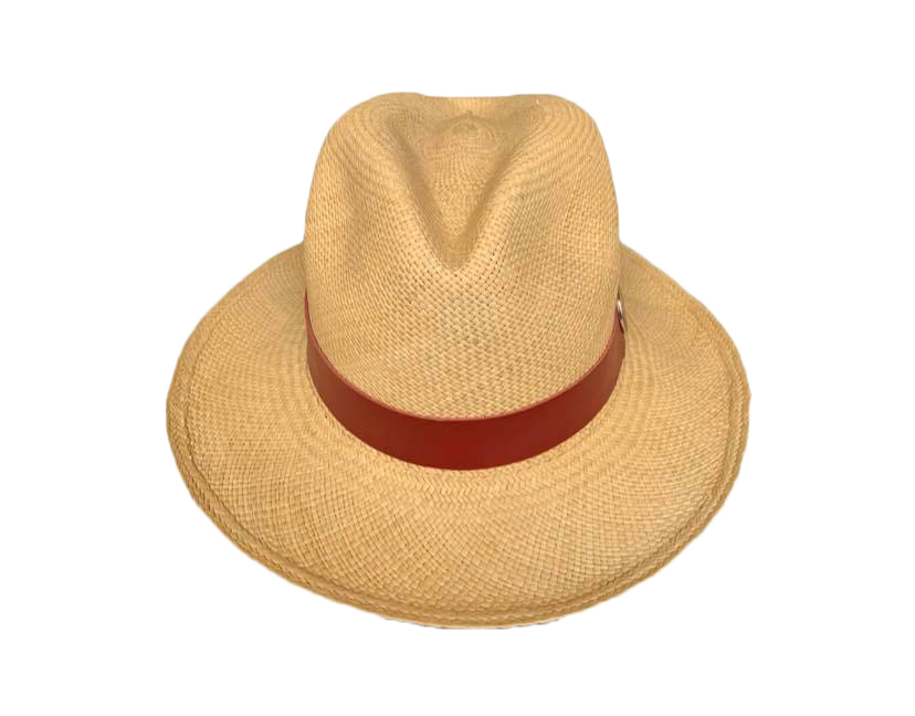Panama Hat & Leather strap
