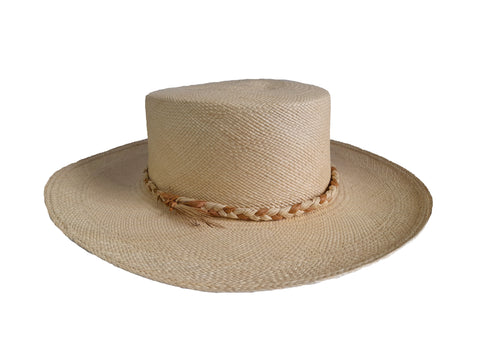 Natural Straw Fedora