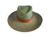 Green Straw Fedora