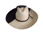 Black and white wester Fedora