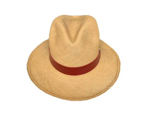 Panama Hat & Leather strap